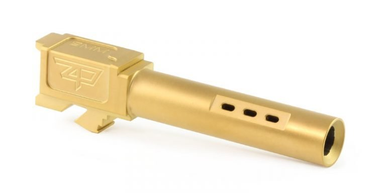 G19 Gen 1-4 Ported Barrel Flush and Crown TiN