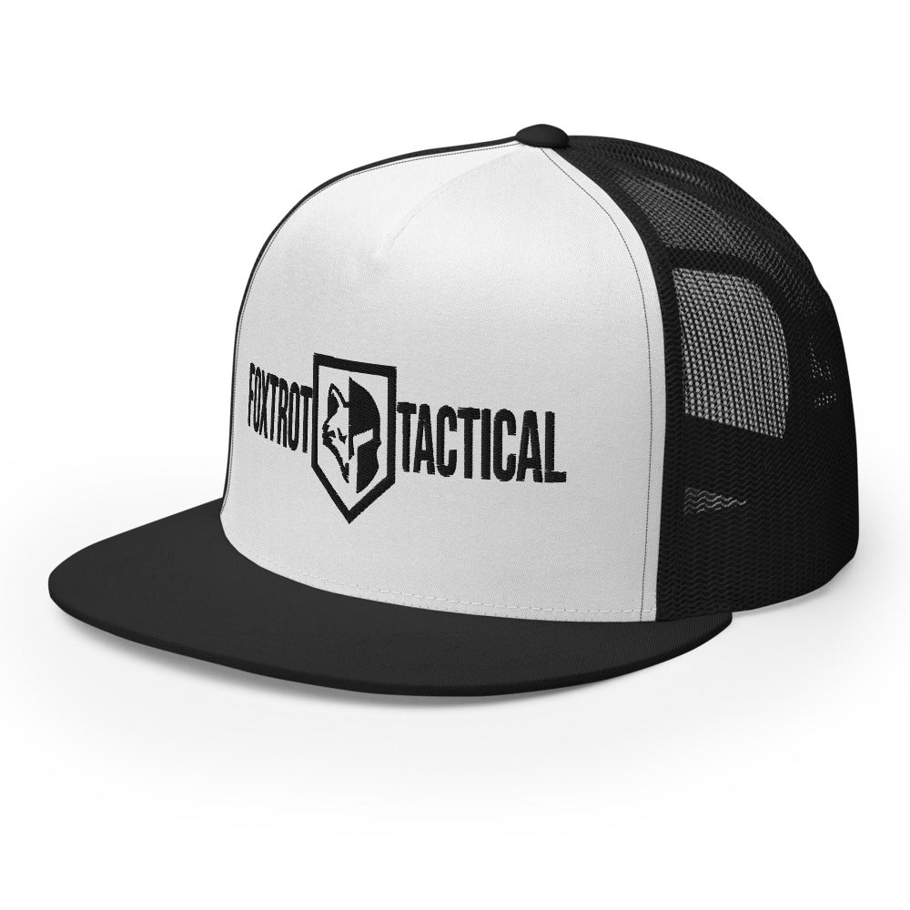 FOXTAC Shield - White and Black Trucker