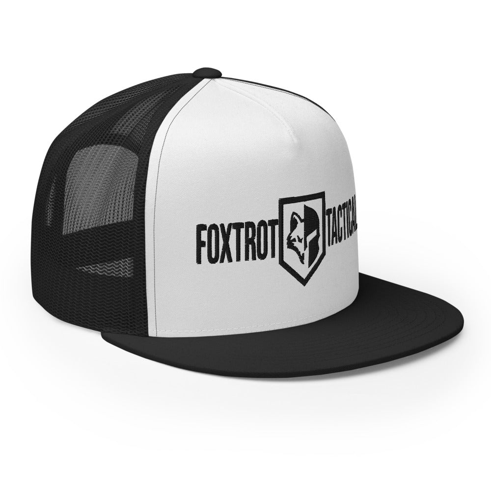 FOXTAC Shield - White and Black Trucker