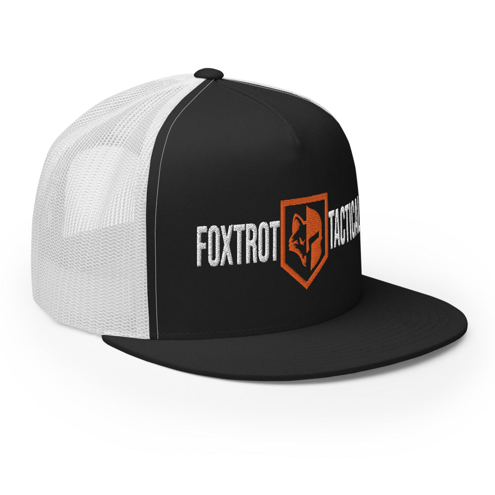FOXTAC Shield - Black/White with two tone logo