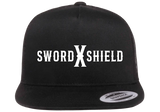 Sword X Shield Black - Yupoong 6006 Classic Trucker